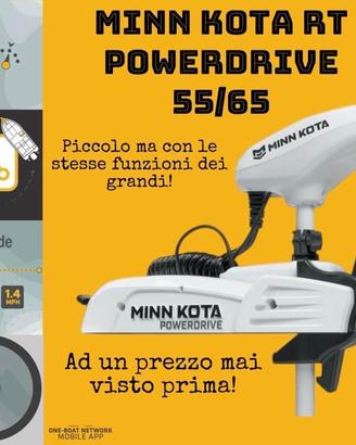 Motore minnkota riptide powerdrive 55/65 mr