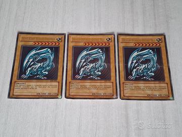 Drago Bianco Occhi Blu Yu-Gi-Ho 