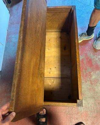 Cassapanca vintage in legno