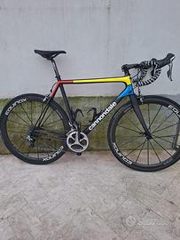 Bici da corsa Cannondale super six evo