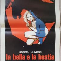 Locandina Cinematografica Erotica Vintage