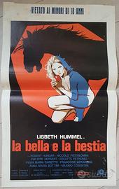 Locandina Cinematografica Erotica Vintage