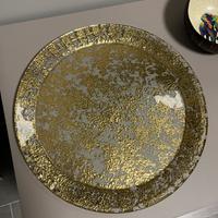 Piatto Decorativo Oro | Vetro Artistico