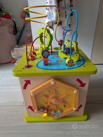 Hape Cubo Multiattività | Cubo in Legno per Bambin