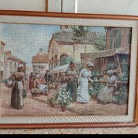 Cornice in legno dorato