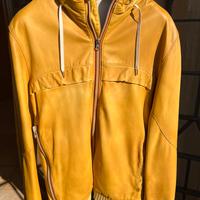 Giacca in pelle Gold Bunny