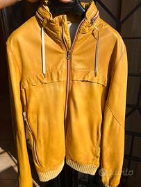 Giacca in pelle Gold Bunny