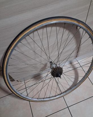 ruota 26 con copertone tubless