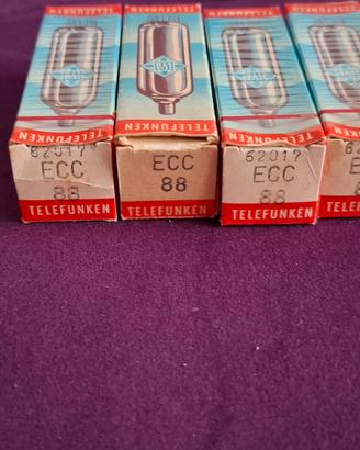 valvole telefunken  ecc88
