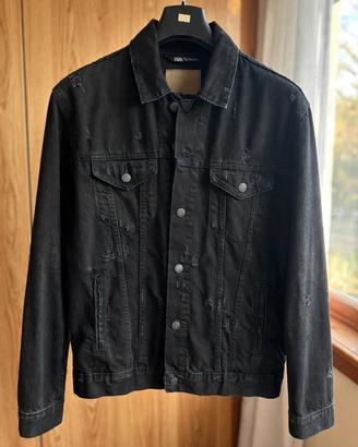 giacca di jean zara
