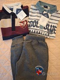 2 camicie CHICCO  + 1 Pantalone per 8 anni