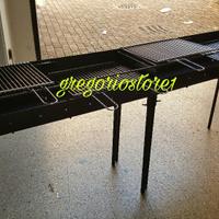 BARBECUE A legna è il barbecue in ferro che cuoce