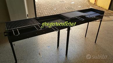 BARBECUE A legna è il barbecue in ferro che cuoce