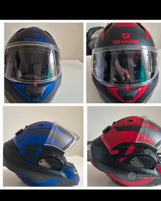 Casco moto shark modulare