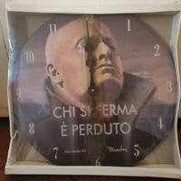 Orologio da parete con Duce Benito Mussolini