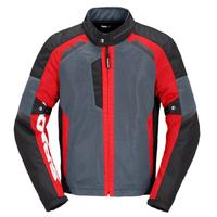 GIACCA ESTIVA TRAFORATA MOTO SPIDI TEK NET ROSSO