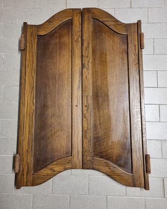 Porta in legno tipo Saloon a due ante