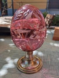 vaso in cristallo 