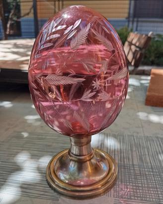 vaso in cristallo 