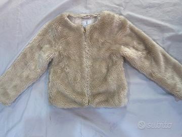 Pelliccia ecologica bambina 8 anni