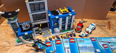 lego city caserme polizia 2 set
