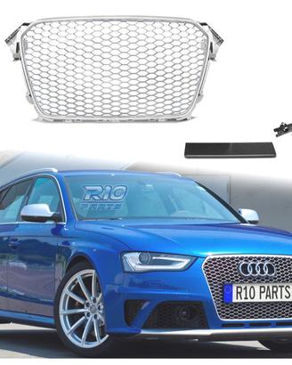 GRIGLIA AUDI A4 B8 11-15 LOOK RS GRIGIO CHIARO