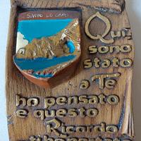 Quadretto souvenir San Vito lo Capo Sicilia