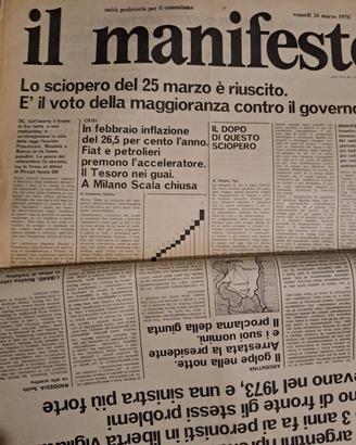 GIORNALI, LIBRI, RIVISTE, ITALIANE , dal 1970 