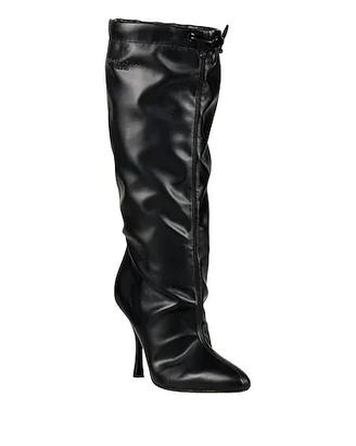 Stivale Armani in ecopelle nero