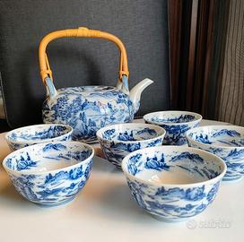 Servizio da tè in porcellana 