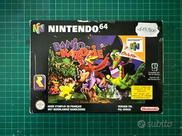 Banjo-Kazooie gioco Nintendo 64 PAL