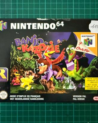 Banjo-Kazooie gioco Nintendo 64 PAL