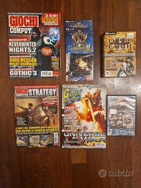 Riviste giochi PC strategici:Cossacks,Empire Earth