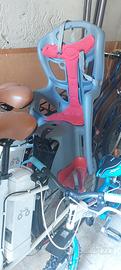  sedile posteriore bimbo/a per bici adulti