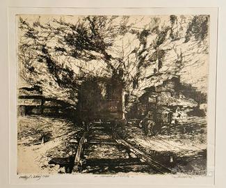 Walter Piacesi, acquaforte