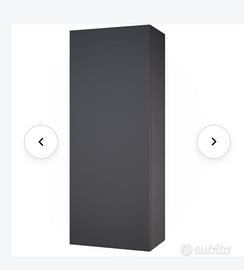 pensile bagno antracite lucido