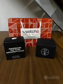 Omega X Swatch mission to The moonphase