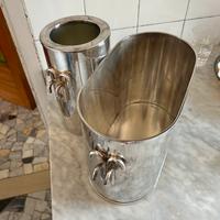 Glacette per vino e bevande in argento