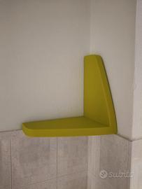 mensola verde cameretta