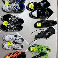 STOCK  SCARPE CALCIO E GINNASTICA