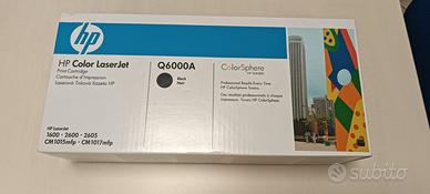 Toner originale HP Q6000A Black