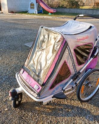 rimorchio per bici / passeggino Qeridoo Speedkid2