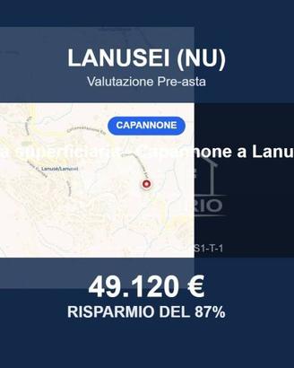 Immobile in asta di 896 m² a Lanusei