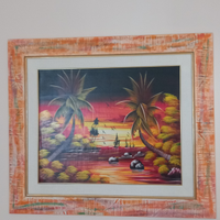 Quadro Caraibico della Repubblica Dominicana
