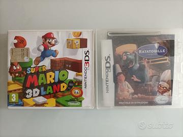Nintendo 3DS Super Mario 3D Land e Ratatouille
