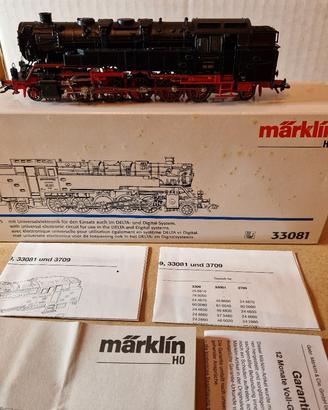 Marklin H0 Locomotiva A Vapore 33081 anal e Delta 