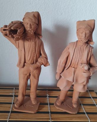 statuine in terracotta 