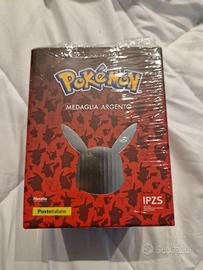 Pokemon medaglia argento 925 -  poste italiane