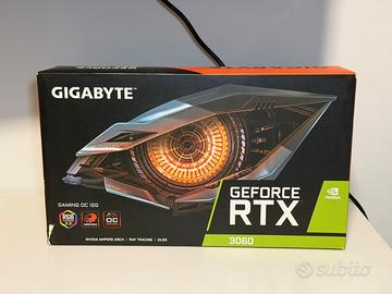Gigabyte RTX 3060 Gaming OC 12GB - Come Nuova