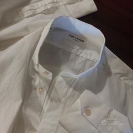 Camicia bianca saint laurent